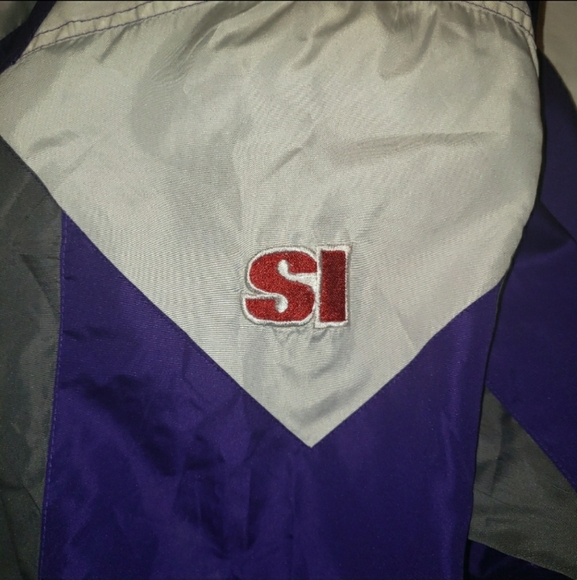 Minnesota Vikings NFL Windbreaker Jacket Sz XL - Picture 4 of 9